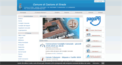 Desktop Screenshot of comune.castionsdistrada.ud.it